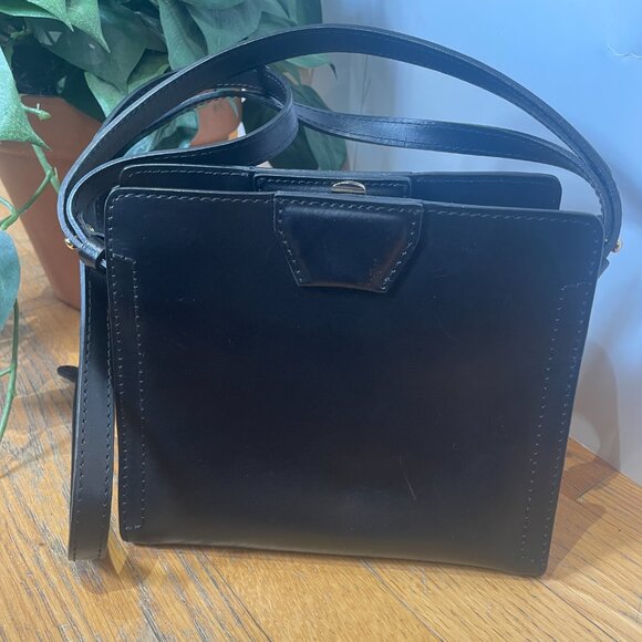 Gianni Chiarini Handbags - Gianni Chiarini Leather Crossbody Bag Black